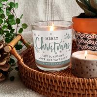 Personalised Merry Christmas Jar Candle Extra Image 1 Preview